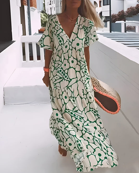 Marcelina | Vestido maxi ligero y fluido para el verano