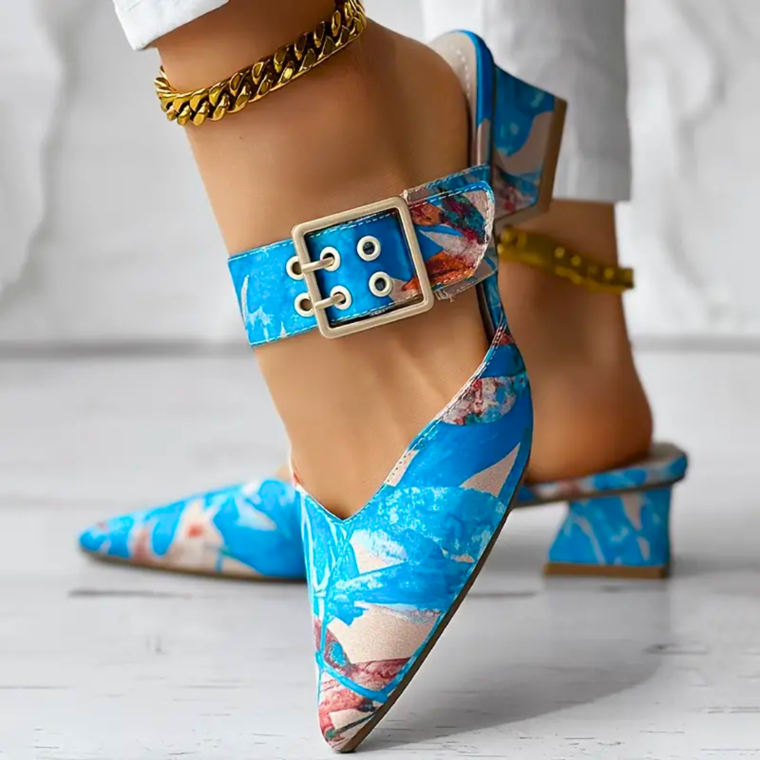 Arabelle - Tacones Brillantes y Cómodos