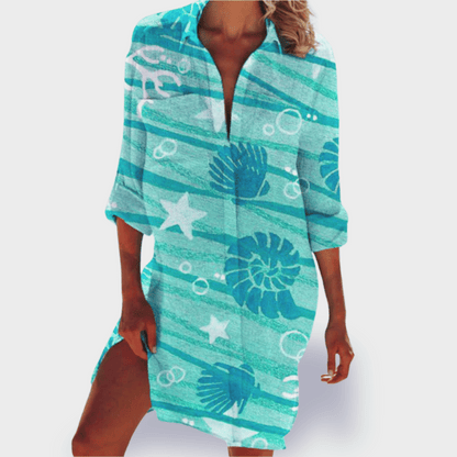 Brigitte | Vestido de Verano Colorido y Ligero