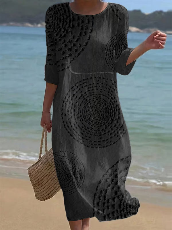 Mira Punto | Vestido de verano con textura delicada