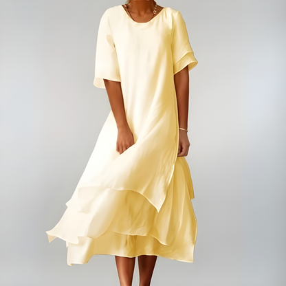 Agnès | Vestido largo de algodón ligero y elegante