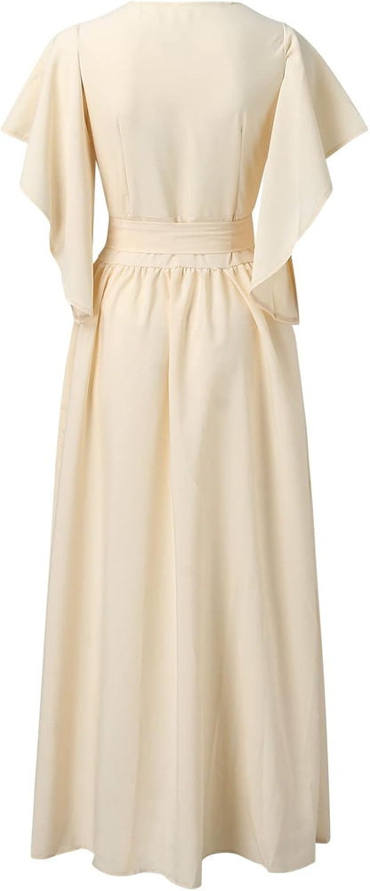 Daria | Vestido de mujer con mangas de mariposa