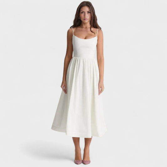 Isadora – El vestido midi que danza con el viento