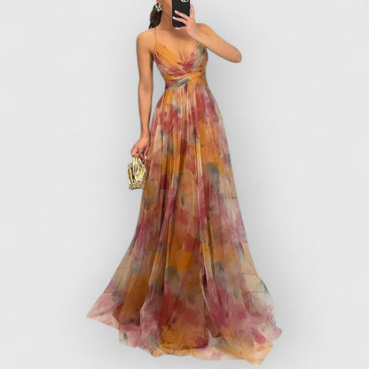 Valeria – El vestido acuarela que enamora a primera vista