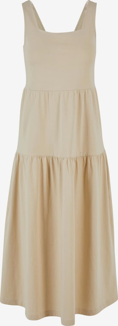 Vestido midi informal de verano con tirantes y diseño clásico