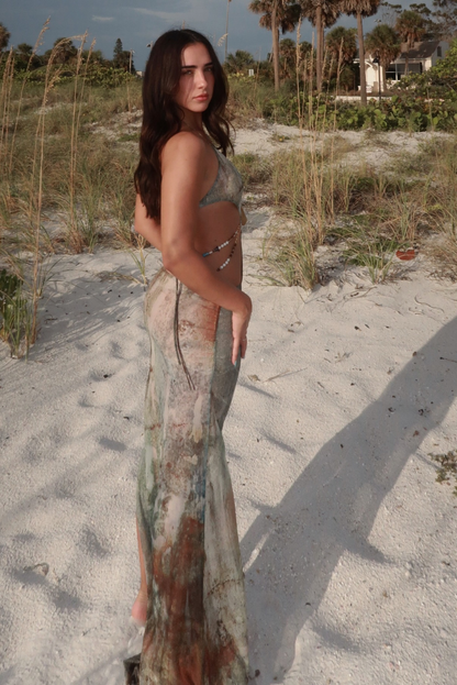 Reese | Vestido Maxi Elegante con Corte en la Cintura