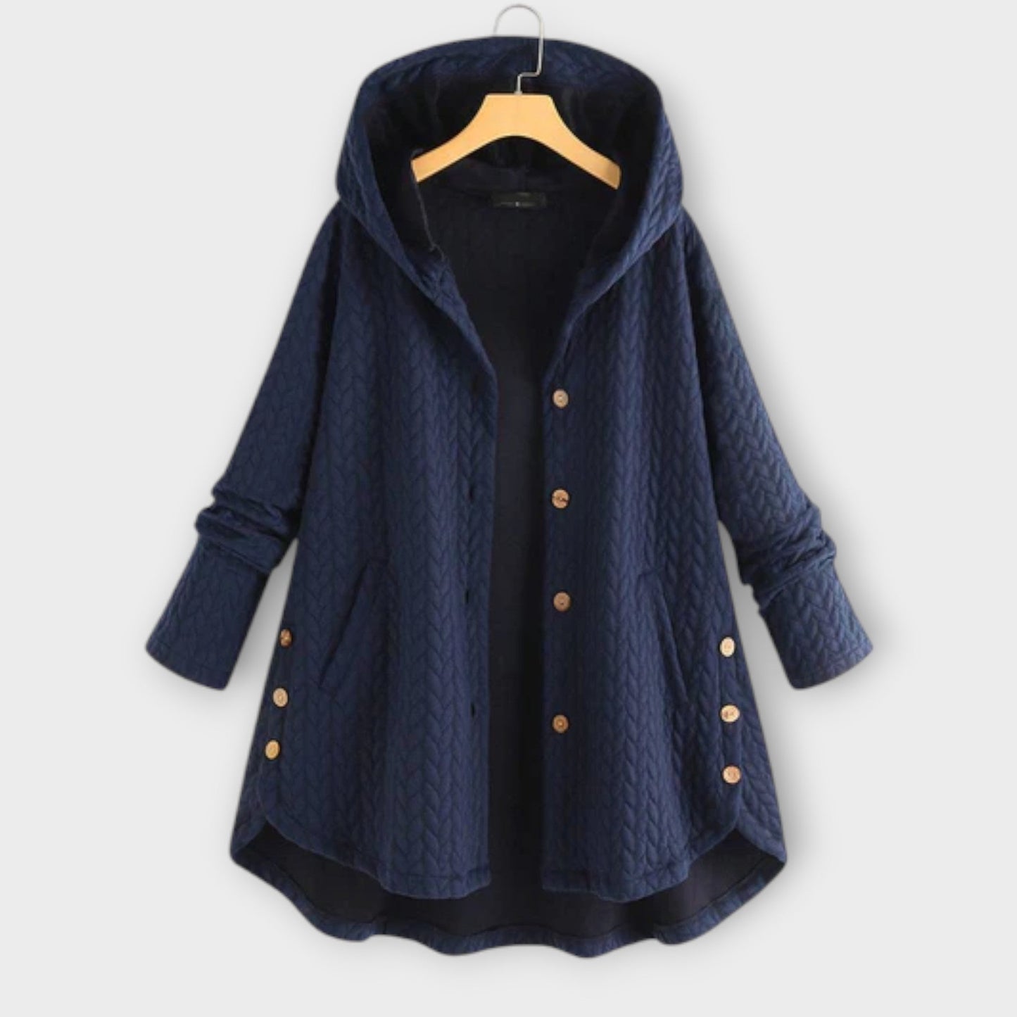 Leslie - Chaqueta Abotonada Cálida