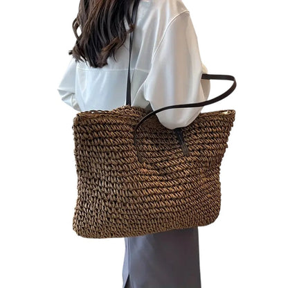 Rita. – Bolso tote tejido