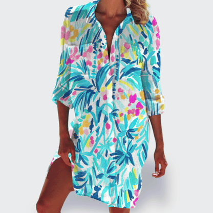 Brigitte | Vestido de Verano Colorido y Ligero