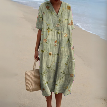 Audrey - Vestido Floral Elegante