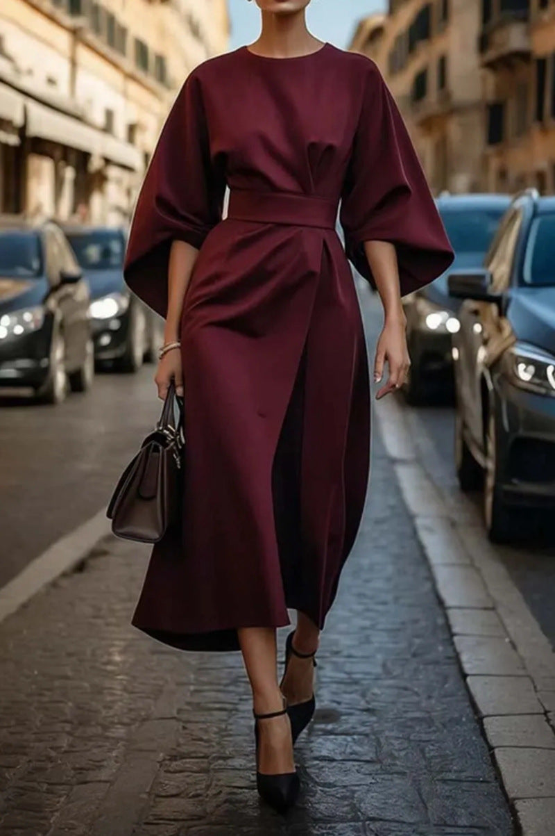 Magdalena | Vestido elegante con mangas anchas