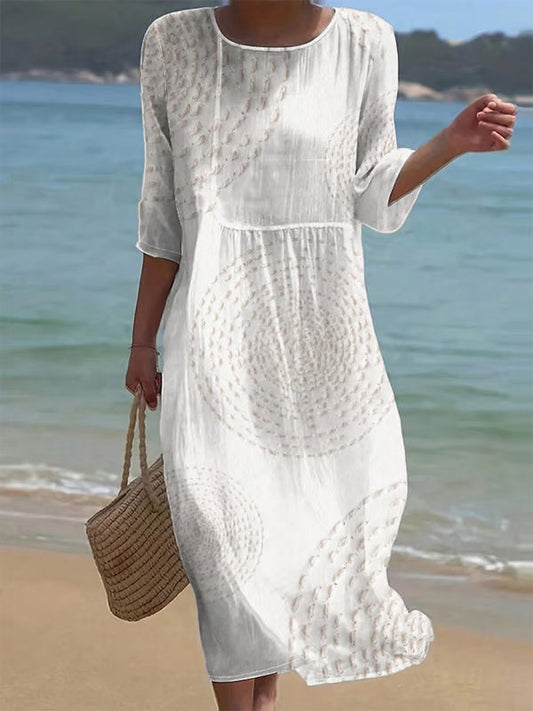 Mira Punto | Vestido de verano con textura delicada