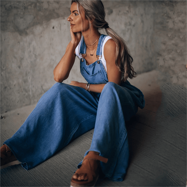 Sanura - Mono de Denim para Damas