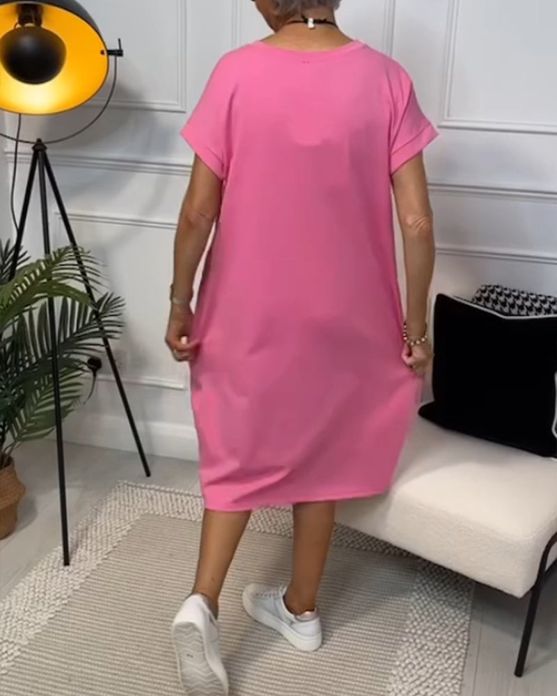 Zuzanna | Vestido de verano ligero con escote redondo
