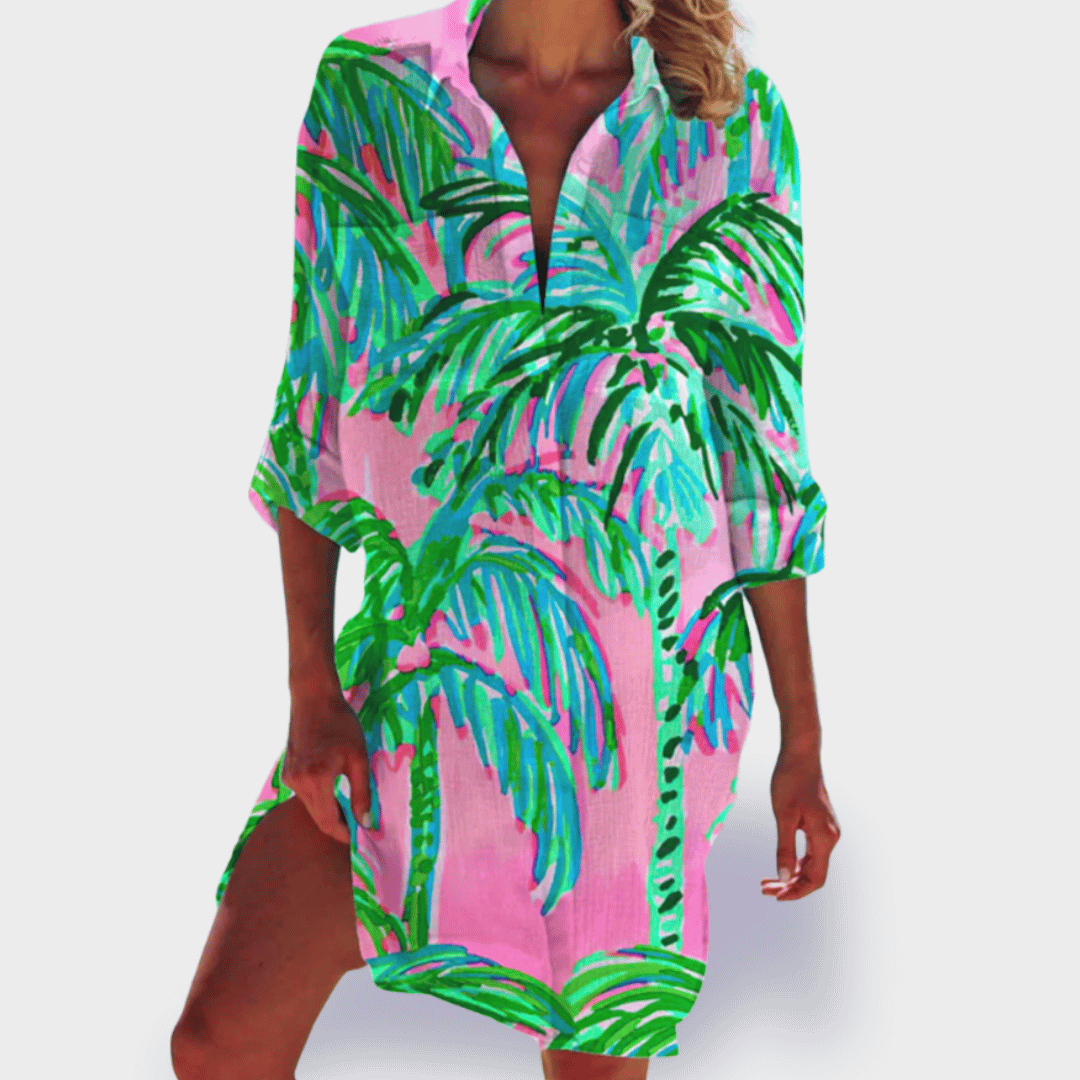 Brigitte | Vestido de Verano Colorido y Ligero
