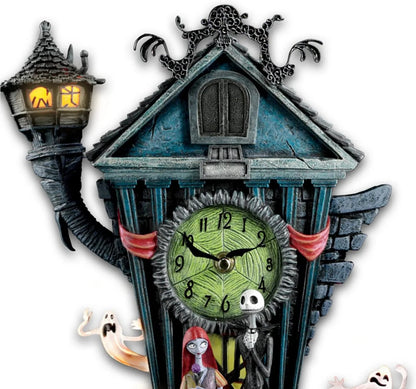 HallowClock - Horloge Murale d'Halloween, Cauchemar Avant Noël