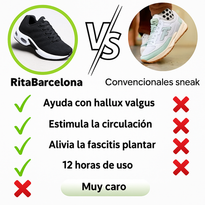 RitaBarcelona - zapatos ergonómicos para aliviar el dolor