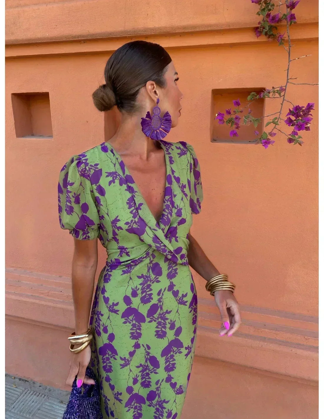 Melys | Vestido Elegante Estampado