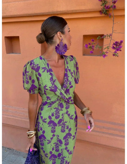 Melys | Vestido Elegante Estampado