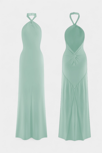 Trinity – Vestido Halterneck