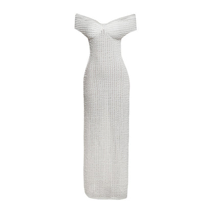 Althea | Elegante Vestido Maxi Sin Espalda