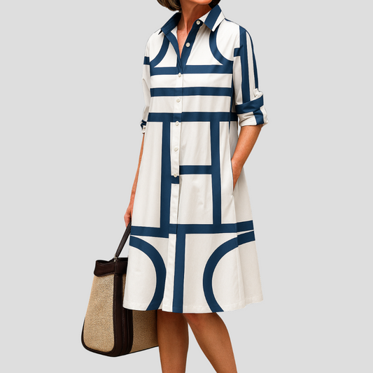 Julia - Vestido Midi Elegante para un Estilo Sin Esfuerzo