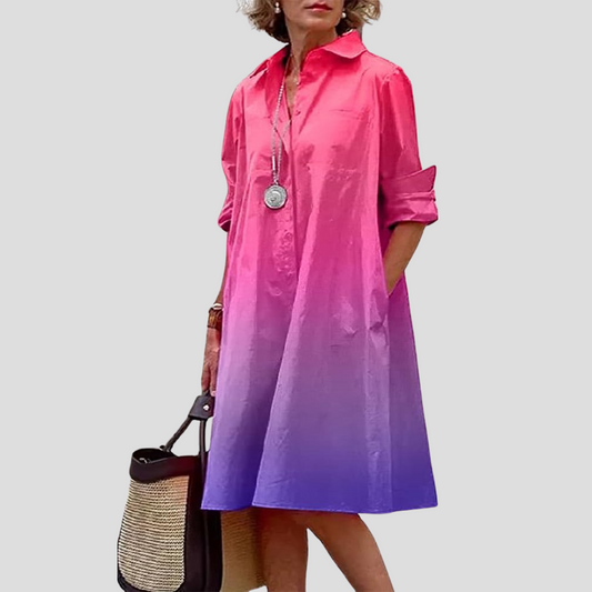 Julia - Vestido Midi Luxe para una Elegancia Sin Esfuerzo