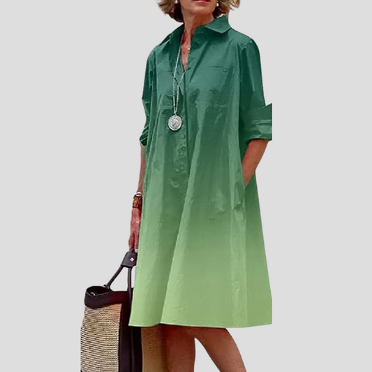 Pilar - Vestido Midi Luxe para una Elegancia Sin Esfuerzo