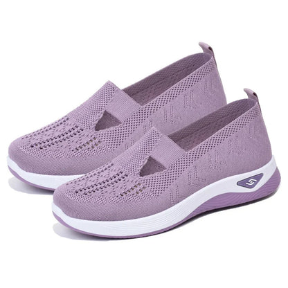 Zapatos minimalistas transpirables para mujeres – ortopédicos, antideslizantes y con soporte de arco