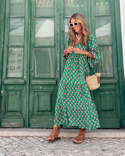 Amaya | Elegante vestido midi