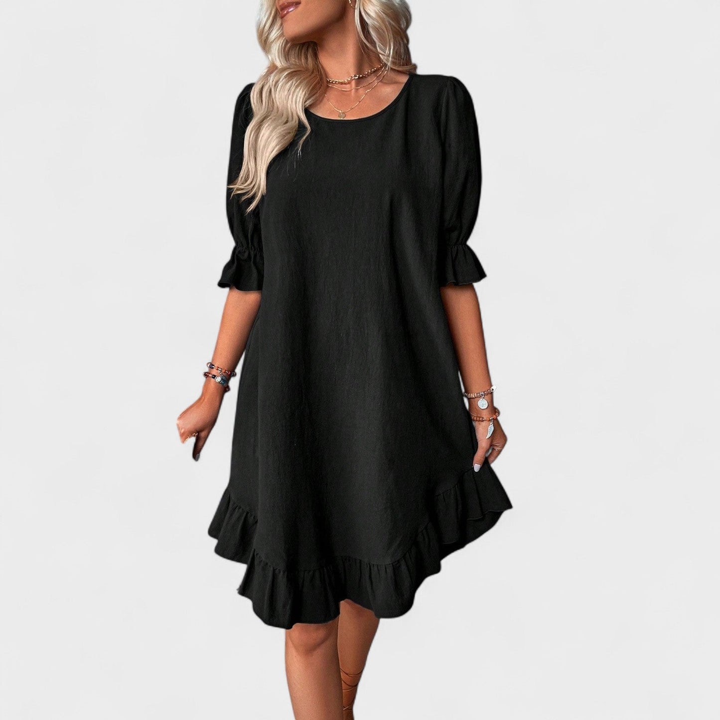 Sassa – Vestido Casual con Volantes