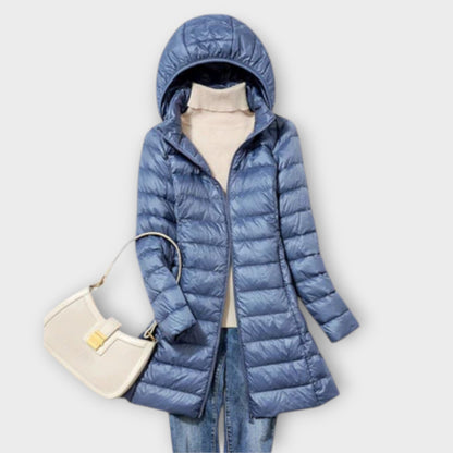 Annika – Chaqueta de plumas ultraligera e impermeable