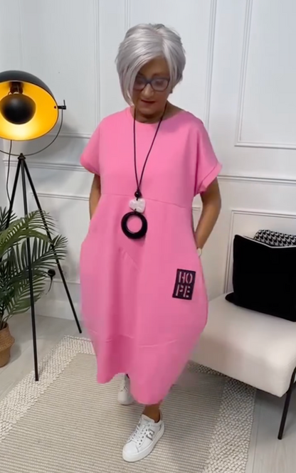 Zuzanna | Vestido de verano ligero con escote redondo