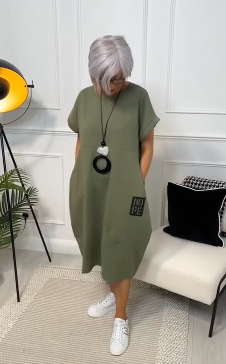Zuzanna | Vestido de verano ligero con escote redondo