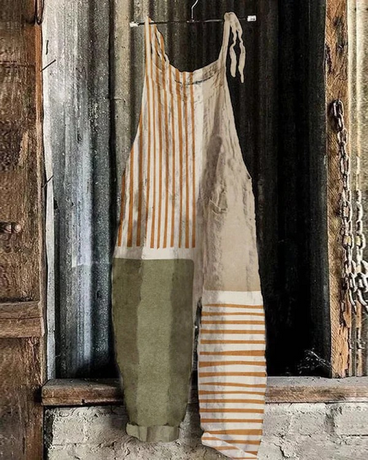 Mono Vintage de Pierna Larga - Estilo y Comodidad Sin Esfuerzo para Mujeres