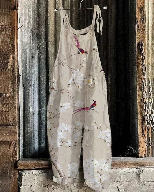 Mono Vintage Floral - Estilo Elegante y Confort para Mujeres