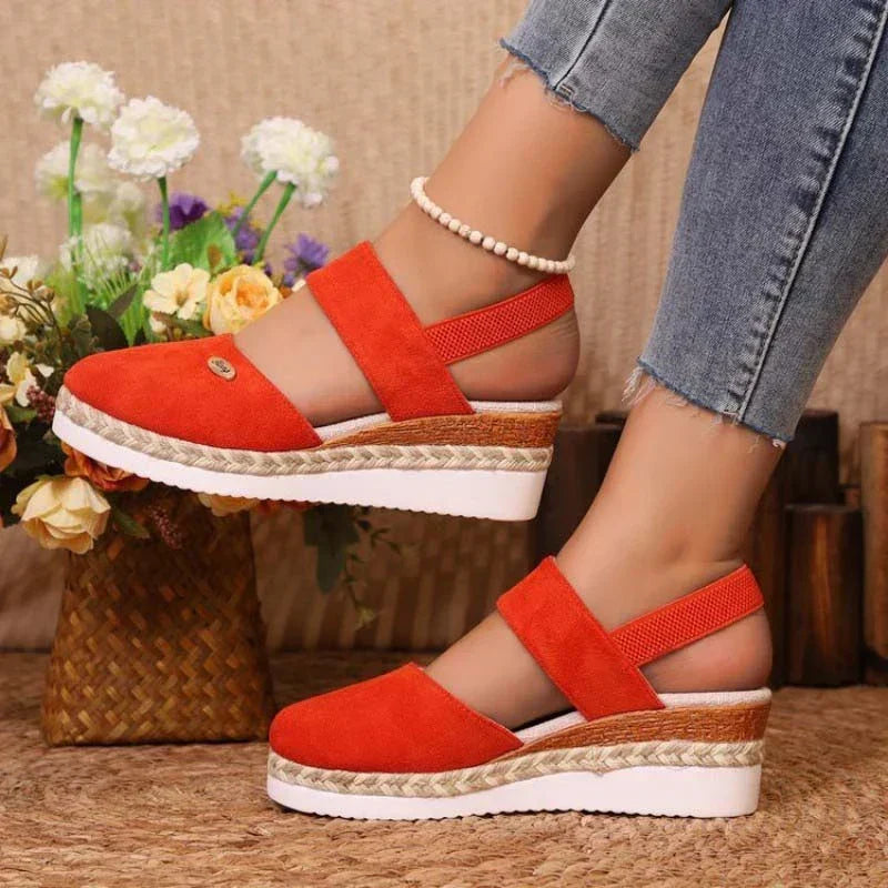 Antonia | Sandalias ortopédicas con tacón, transpirables y relajantes