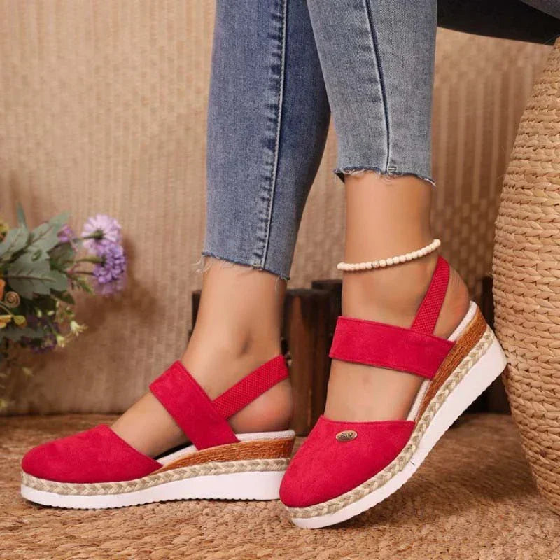 Antonia | Sandalias ortopédicas con tacón, transpirables y relajantes