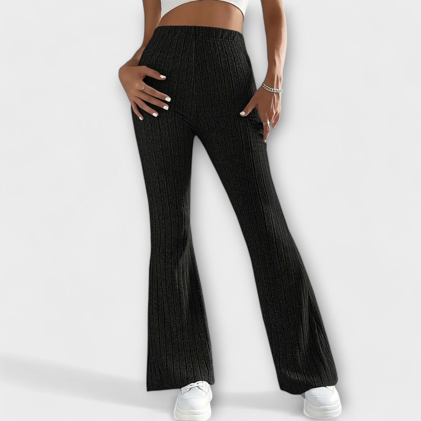 Jennifer – Pantalón acampanado elegante