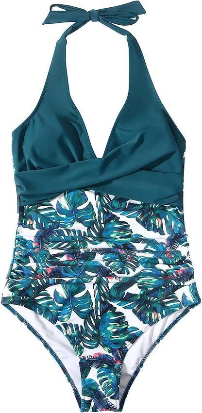 Varella | Costume Tropicale Scollo a V