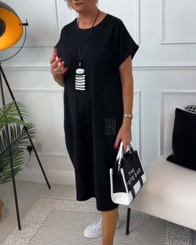 Zuzanna | Vestido de verano ligero con escote redondo