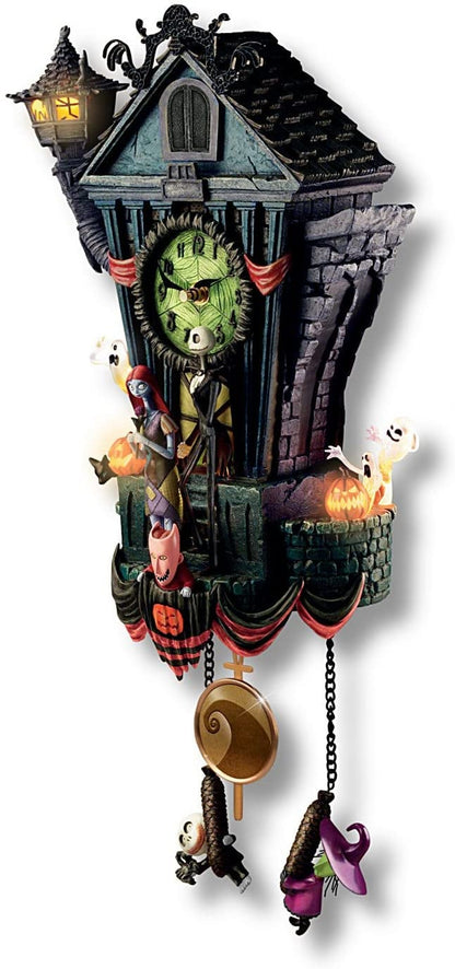 HallowClock - Horloge Murale d'Halloween, Cauchemar Avant Noël