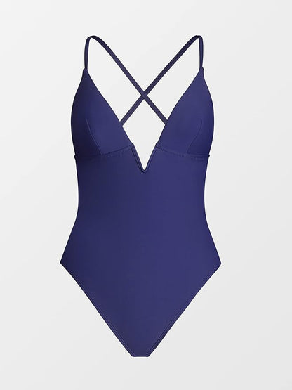 Serena - Traje de Baño con Escote en V