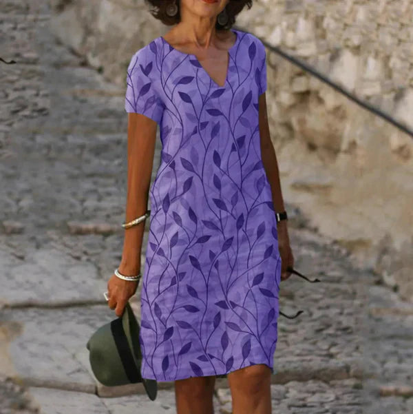 Faustyna | Elegante Vestido Midi de Verano