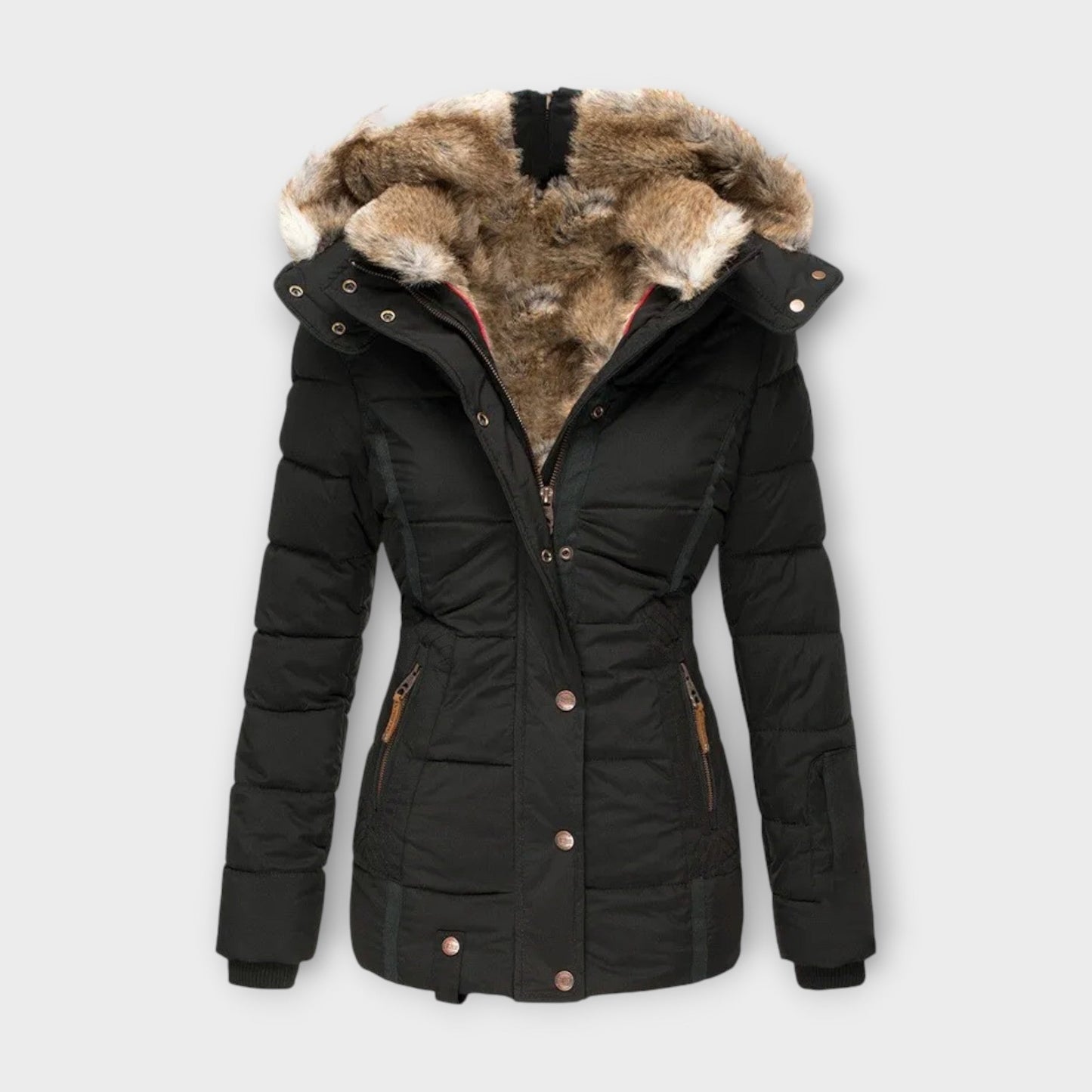 Emine – Chaqueta de forro de peluche suave