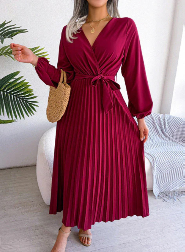 Naomi | Vestido Plisado Festivo