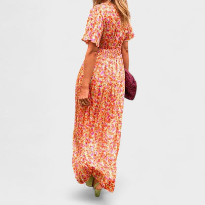 Sandra | Maxi vestido elegante con escote en V