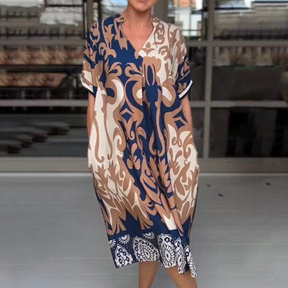 Alessia | Vestido midi ligero con escote en V