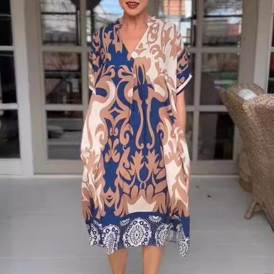 Alessia | Vestido midi ligero con escote en V
