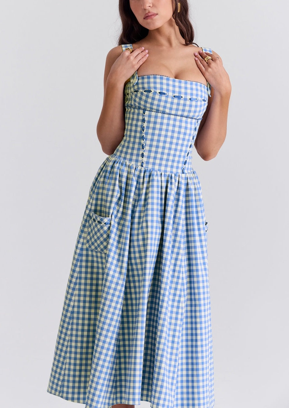 Ariana | Vestido Midi Sin Mangas